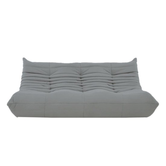 Καναπές τριθέσιος Nextdeco Togo Alcantara ανοιχτό γκρι Υ70x174x102εκ. Καναπές τριθέσιος Nextdeco Togo Alcantara ανοιχτό γκρι Υ70x174x102εκ.