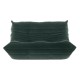 Καναπές διθέσιος Nextdeco Togo Alcantara σκούρο πράσινο Υ70x132x102εκ Καναπές διθέσιος Nextdeco Togo Alcantara σκούρο πράσινο Υ70x132x102εκ