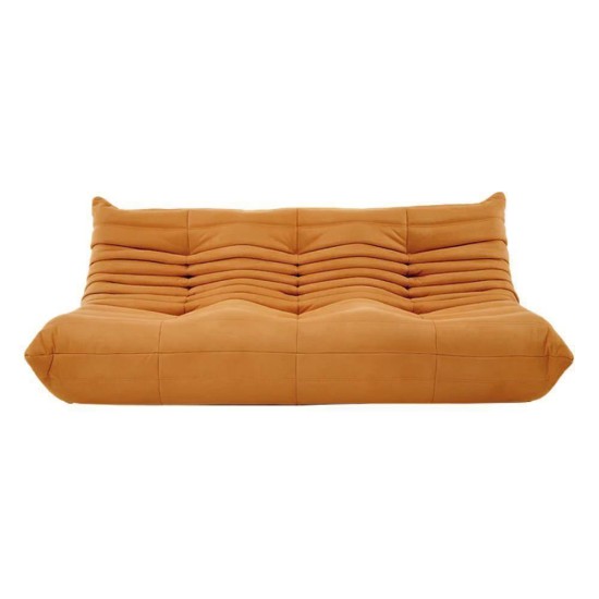 Καναπές τριθέσιος Nextdeco Togo Alcantara μουσταρδί Υ70x174x102εκ. Καναπές τριθέσιος Nextdeco Togo Alcantara μουσταρδί Υ70x174x102εκ.