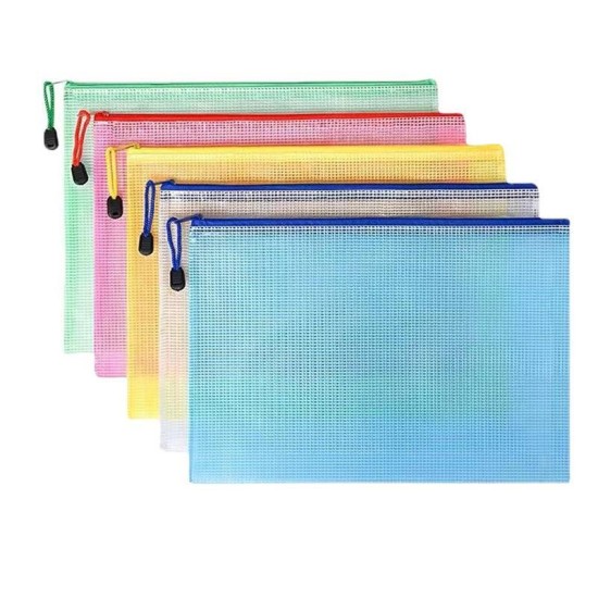 Τσαντάκι PVC A4 διάφανο Υ33x24εκ. Τσαντάκι PVC A4 διάφανο Υ33x24εκ.