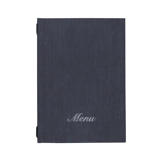 Next μενού εστιατορίου fabric ανθρακί με κρυφό λάστιχο 23x32εκ. Δυνατότητα εκτύπωσης Next μενού εστιατορίου fabric ανθρακί με κρυφό λάστιχο 23x32εκ. Δυνατότητα εκτύπωσης