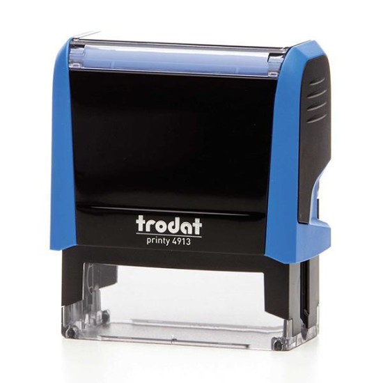 Trodat printy σφραγίδα μπλε 4913 με μπλε μελάνι Trodat printy σφραγίδα μπλε 4913 με μπλε μελάνι