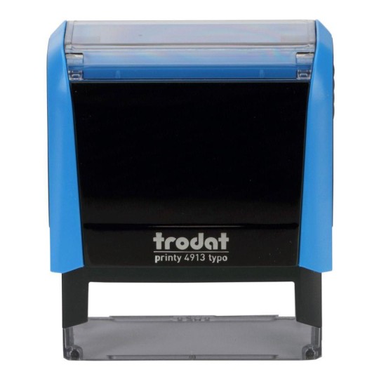 Trodat printy σφραγίδα μπλε 4913 με μαύρο μελάνι Trodat printy σφραγίδα μπλε 4913 με μαύρο μελάνι