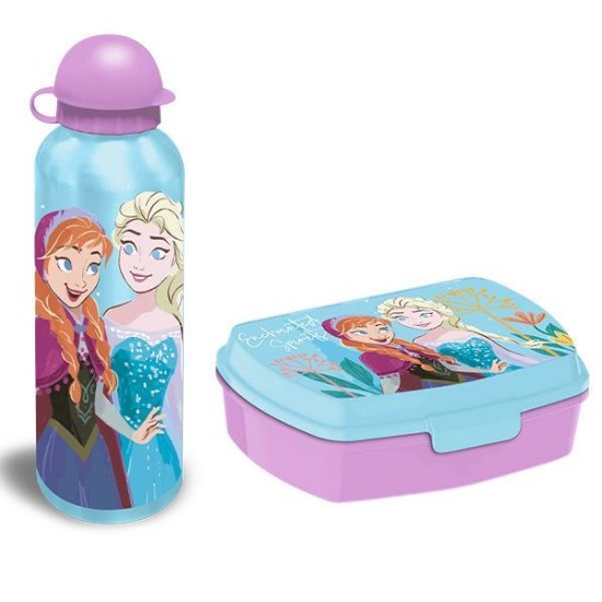Σετ φαγητοδοχείο - παγούρι 500ml Frozen 17,5x12,5xY6εκ. Σετ φαγητοδοχείο - παγούρι 500ml Frozen 17,5x12,5xY6εκ.