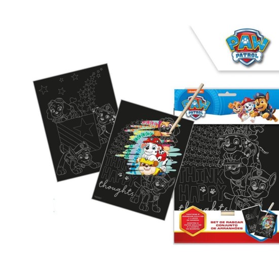 Σετ scratch art Paw Patrol Y28χ20εκ. Σετ scratch art Paw Patrol Y28χ20εκ.