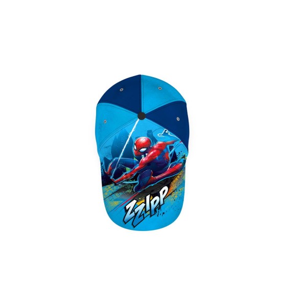 Καπέλο Spiderman γαλάζιο Ø54εκ. Καπέλο Spiderman γαλάζιο Ø54εκ.