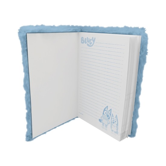 Σημειωματάριο με βελούδινο εξώφυλλο Bluey Y21x15x2,5εκ. Σημειωματάριο με βελούδινο εξώφυλλο Bluey Y21x15x2,5εκ.