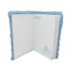 Σημειωματάριο με βελούδινο εξώφυλλο Bluey Y21x15x2,5εκ.