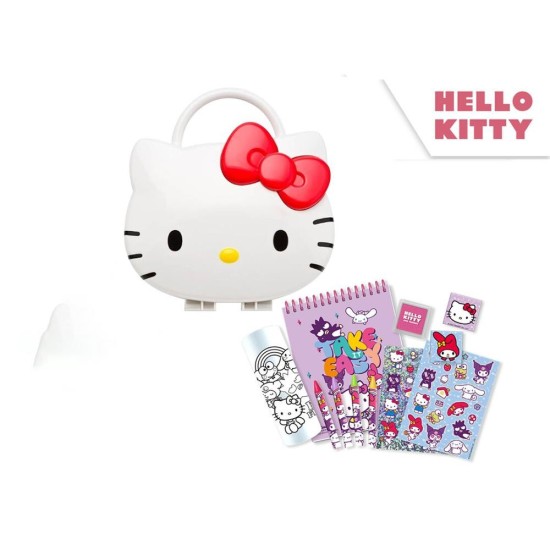 Σετ γραφικής ύλης Hello Kitty σε κασετίνα 3D Σετ γραφικής ύλης Hello Kitty σε κασετίνα 3D