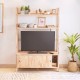 Ραφιέρα επιπλο TV Nextdeco Natural μασίφ ξύλο Υ180x120x37,5εκ. Ραφιέρα επιπλο TV Nextdeco Natural μασίφ ξύλο Υ180x120x37,5εκ.