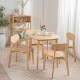 Καρέκλα Nextdeco Natural μασίφ ξύλο Y75,5x44x54εκ. Καρέκλα Nextdeco Natural μασίφ ξύλο Y75,5x44x54εκ.