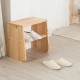Έπιπλο πολλαπλών χρήσεων Nextdeco Natural μασίφ ξύλο 43,5x45x33εκ. Έπιπλο πολλαπλών χρήσεων Nextdeco Natural μασίφ ξύλο 43,5x45x33εκ.