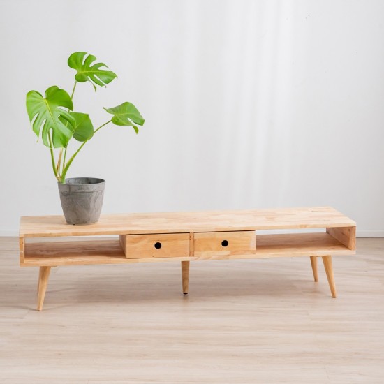 Έπιπλο τηλεόρασης Nextdeco Natural μασίφ ξύλο Υ36,5x150x40εκ. Έπιπλο τηλεόρασης Nextdeco Natural μασίφ ξύλο Υ36,5x150x40εκ.