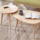 Τραπεζάκια σαλονιού σετ 2 Nextdeco Natural μασίφ ξύλο Υ38,5x70x49,5εκ - Y43xØ45εκ. Τραπεζάκια σαλονιού σετ 2 Nextdeco Natural μασίφ ξύλο Υ38,5x70x49,5εκ - Y43xØ45εκ.