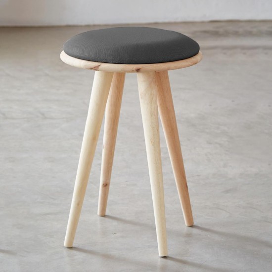Σκαμπό Nextdeco Natural μασίφ ξύλο Υ51,5xØ34,5εκ. Σκαμπό Nextdeco Natural μασίφ ξύλο Υ51,5xØ34,5εκ.