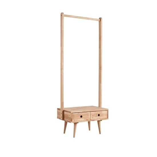 Κρεμάστρα ρούχων Nextdeco Natural μασίφ ξύλο Υ165,5x65x40εκ. Κρεμάστρα ρούχων Nextdeco Natural μασίφ ξύλο Υ165,5x65x40εκ.