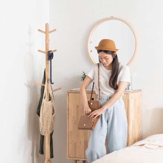 Καλόγερος Nextdeco Natural μασίφ ξύλο Υ175xØ41εκ. Καλόγερος Nextdeco Natural μασίφ ξύλο Υ175xØ41εκ.