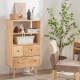 Ραφιέρα με συρτάρια Nextdeco Natural μασίφ ξύλο Υ115x60x40εκ. Ραφιέρα με συρτάρια Nextdeco Natural μασίφ ξύλο Υ115x60x40εκ.