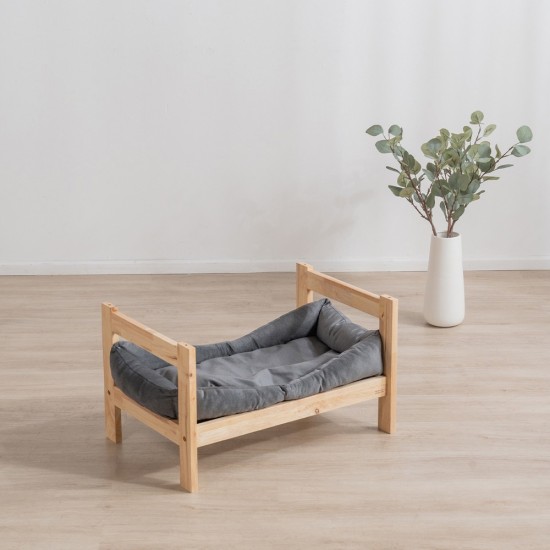 Κρεβάτι γάτας σκύλου Nextdeco Natural μασίφ ξύλο Υ35x60x40εκ. Κρεβάτι γάτας σκύλου Nextdeco Natural μασίφ ξύλο Υ35x60x40εκ.