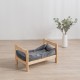 Κρεβάτι γάτας σκύλου Nextdeco Natural μασίφ ξύλο Υ35x60x40εκ. Κρεβάτι γάτας σκύλου Nextdeco Natural μασίφ ξύλο Υ35x60x40εκ.