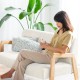Καναπές διθέσιος Nextdeco Natural μασίφ ξύλο λευκός Υ78,5x127,6x72,5εκ. Καναπές διθέσιος Nextdeco Natural μασίφ ξύλο λευκός Υ78,5x127,6x72,5εκ.