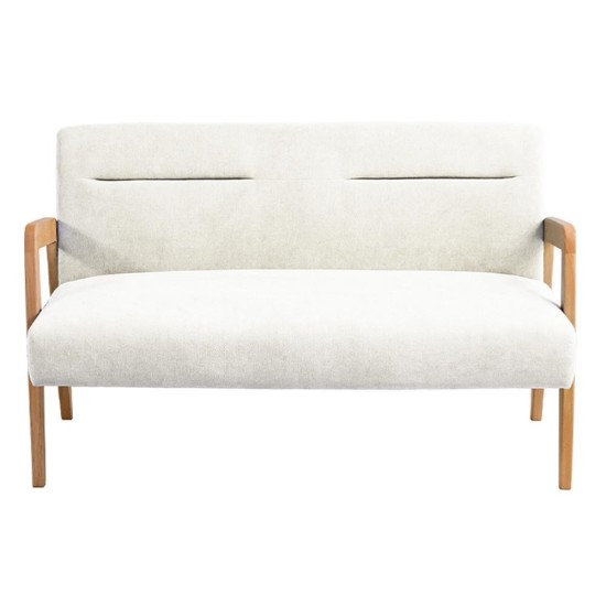 Καναπές διθέσιος Nextdeco Natural μασίφ ξύλο λευκός Υ78,5x127,6x72,5εκ. Καναπές διθέσιος Nextdeco Natural μασίφ ξύλο λευκός Υ78,5x127,6x72,5εκ.