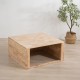 Ξύλινο κουτί με καπάκι Nextdeco Natural Υ39x80x80εκ. Ξύλινο κουτί με καπάκι Nextdeco Natural Υ39x80x80εκ.