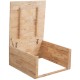 Ξύλινο κουτί με καπάκι Nextdeco Natural Υ39x80x80εκ. Ξύλινο κουτί με καπάκι Nextdeco Natural Υ39x80x80εκ.
