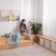 Ξύλινο κουτί ορθογώνιο διπλό Nextdeco Natural Υ39x40x80εκ. Ξύλινο κουτί ορθογώνιο διπλό Nextdeco Natural Υ39x40x80εκ.