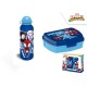 Σετ φαγητοδοχείο - παγούρι 500ml Spidey 8x22xΥ8εκ.