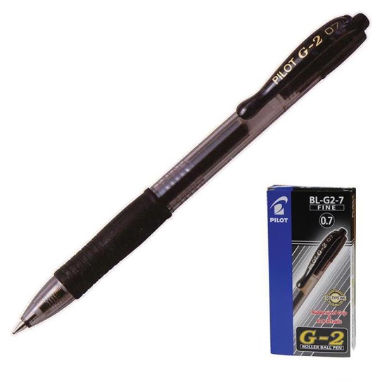Pilot στυλό gel G2 fine μαύρο 0,7mm Pilot στυλό gel G2 fine μαύρο 0,7mm
