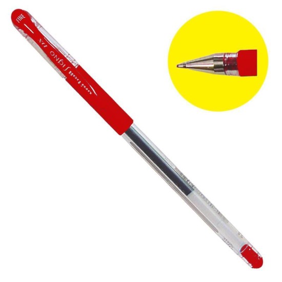 Uni στυλό Signo DX κόκκινο 0.38mm Uni στυλό Signo DX κόκκινο 0.38mm