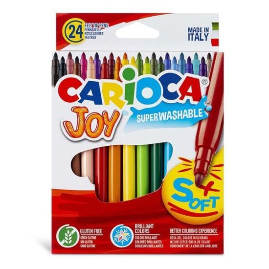 Carioca Joy μαρκαδόροι 24 χρωμάτων Carioca Joy μαρκαδόροι 24 χρωμάτων