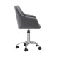 Καρέκλα γραφείου υφασμάτινη Nextdeco Jasper γκρι Υ88-78x54x54 εκ Καρέκλα γραφείου υφασμάτινη Nextdeco Jasper γκρι Υ88-78x54x54 εκ