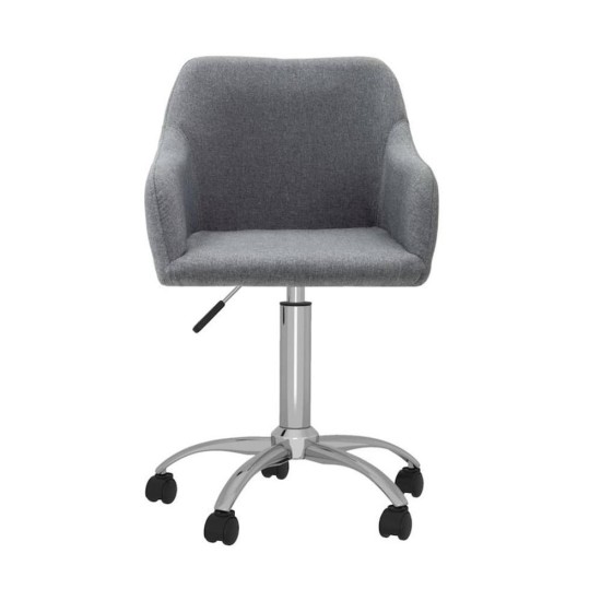 Καρέκλα γραφείου υφασμάτινη Nextdeco Jasper γκρι Υ88-78x54x54 εκ Καρέκλα γραφείου υφασμάτινη Nextdeco Jasper γκρι Υ88-78x54x54 εκ