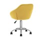 Καρέκλα γραφείου υφασμάτινη Nextdeco Jasper κίτρινη Υ88-78x54x54 εκ Καρέκλα γραφείου υφασμάτινη Nextdeco Jasper κίτρινη Υ88-78x54x54 εκ