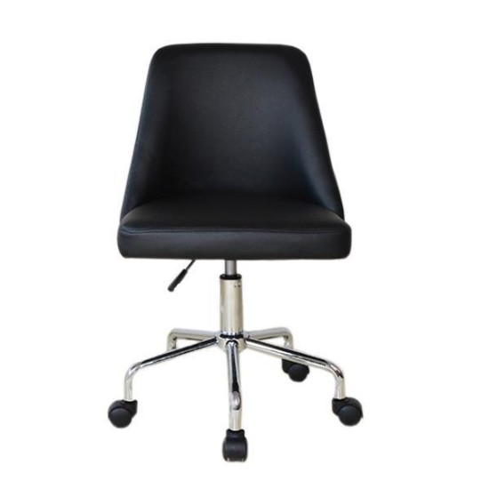 Καρέκλα γραφείου τροχήλατη Nextdeco μαύρη 55x44x80-88εκ. Καρέκλα γραφείου τροχήλατη Nextdeco μαύρη 55x44x80-88εκ.