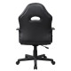 Καρέκλα gaming τροχήλατη Nexrdeco μαύρη Y96x63x64εκ. Καρέκλα gaming τροχήλατη Nexrdeco μαύρη Y96x63x64εκ.