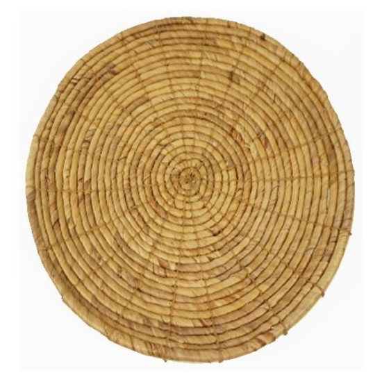 Ψάθινο διακοσμητικό τοίχου BOHO από rattan σε φυσικό χρώμα Ø43xΥ6εκ Ψάθινο διακοσμητικό τοίχου BOHO από rattan σε φυσικό χρώμα Ø43xΥ6εκ