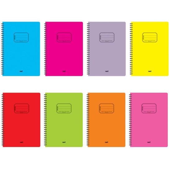 Next colors τετράδιο σπιράλ 17x25εκ. 3θεμ., 105φ. Next colors τετράδιο σπιράλ 17x25εκ. 3θεμ., 105φ.