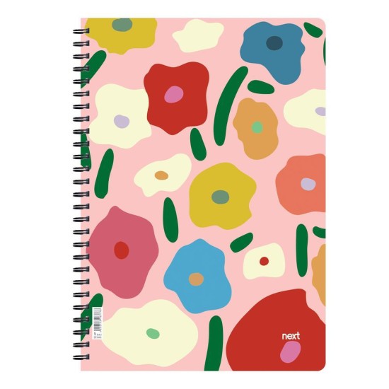 Next trends flowers II τετράδιο σπιράλ 3 θέματα 105 φύλλα 21x29εκ. Next trends flowers II τετράδιο σπιράλ 3 θέματα 105 φύλλα 21x29εκ.