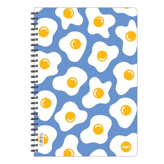 Next trends eggs τετράδιο σπιράλ 3 θέματα 105 φύλλα 21x29εκ. Next trends eggs τετράδιο σπιράλ 3 θέματα 105 φύλλα 21x29εκ.