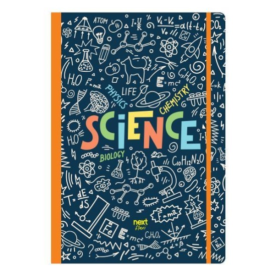 Next trends Science τετράδιο flexi λάστιχο 17x25εκ. 2θεμ. 80φ. Next trends Science τετράδιο flexi λάστιχο 17x25εκ. 2θεμ. 80φ.