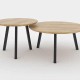 Τραπέζι σαλονιού Nextdeco στρόγγυλο MDF 25mm Ø80xY36,5εκ. Τραπέζι σαλονιού Nextdeco στρόγγυλο MDF 25mm Ø80xY36,5εκ.