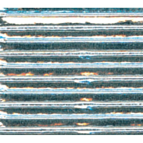 Rainbow χαρτόνι οντουλέ ασημί μεταλλιζέ 50x70εκ.