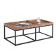 Τραπέζι μεταλλικό Nextdeco επιφάνεια από MDF Υ40x110x60εκ. Τραπέζι μεταλλικό Nextdeco επιφάνεια από MDF Υ40x110x60εκ.
