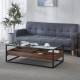 Τραπέζι μεταλλικό Nextdeco επιφάνεια από MDF Υ40x120x60εκ. Τραπέζι μεταλλικό Nextdeco επιφάνεια από MDF Υ40x120x60εκ.