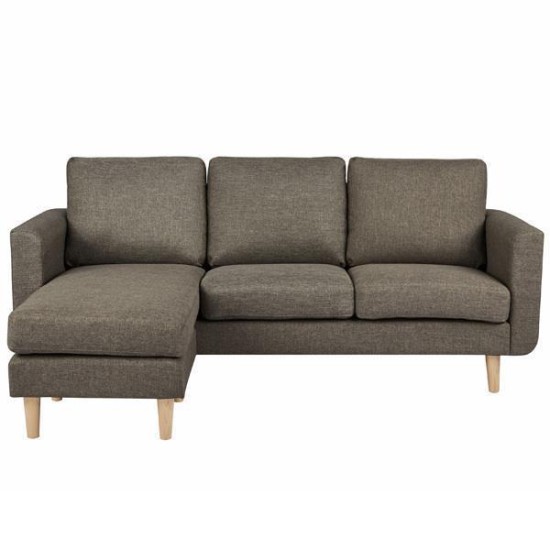 Καναπές γωνιακός Nextdeco Flex καφέ Υ83x197x137εκ Καναπές γωνιακός Nextdeco Flex καφέ Υ83x197x137εκ
