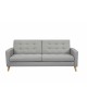 Καναπές κρεβάτι τριθέσιος Nextdeco Soho khaki light Υ81x201x90εκ. Καναπές κρεβάτι τριθέσιος Nextdeco Soho khaki light Υ81x201x90εκ.
