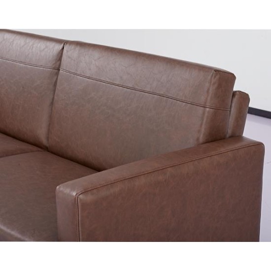 Καναπές κρεβάτι τριθέσιος Nextdeco Soho καφέ Υ81x201x90εκ. Καναπές κρεβάτι τριθέσιος Nextdeco Soho καφέ Υ81x201x90εκ.